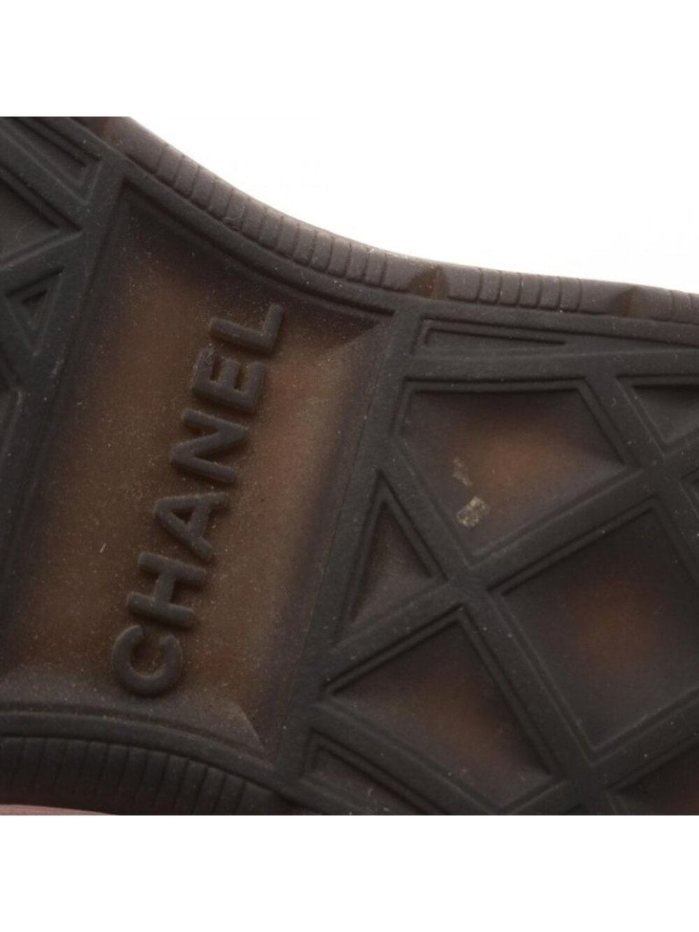 Chanel Sneakers Coco Mark Beige Navy Pink Suede - Picture 10 of 10